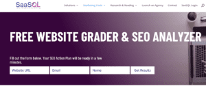 Free website grader and seo analyzer